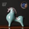 JINGRUIXIANG Ceramic Tang Horse Ornament