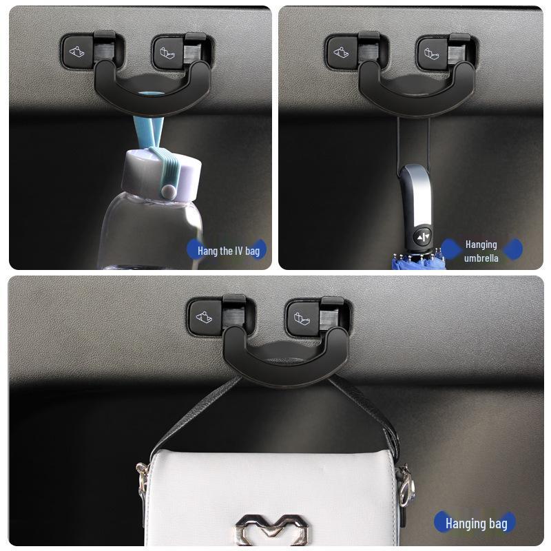 Model 3/Y Trunk Seat Hook - No-Drill Car Interior Storage Solution