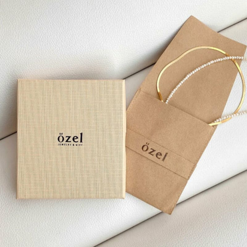 ozel Silver925 Layer Natural Pearl Bracelet PS007B_PE