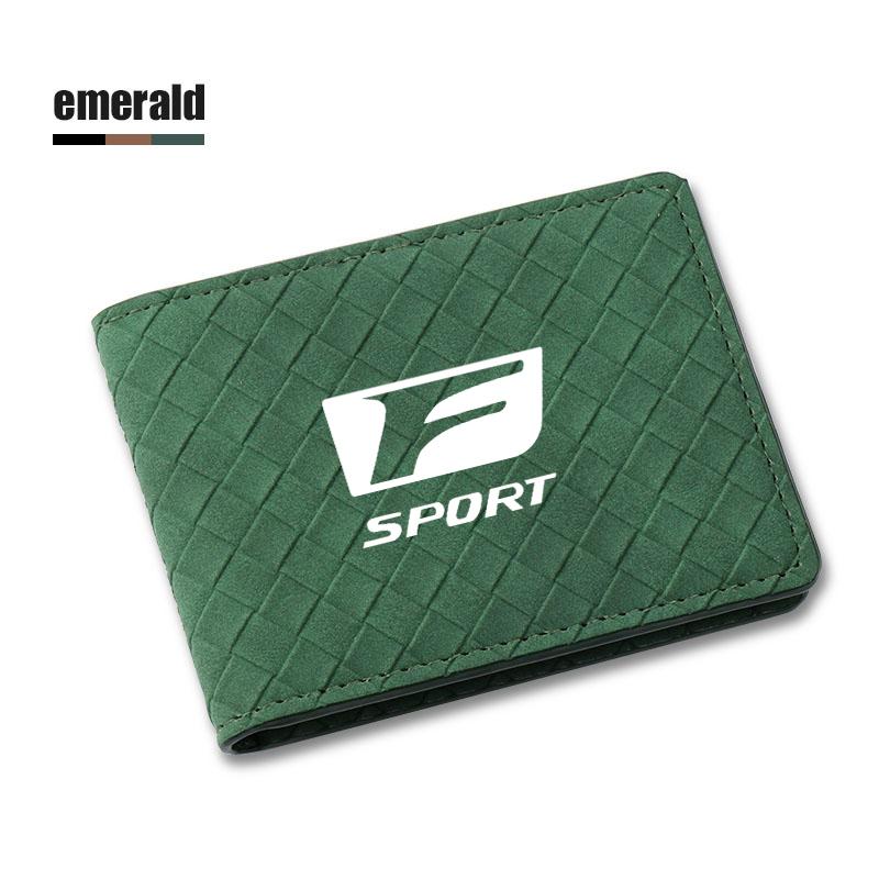 1Pcs Car Driver License Wallet ID Credit Card Holder For Lexus F SPORT CT ES GS NX IS250 CT200h IS300h ES300h ERX400h NX300h