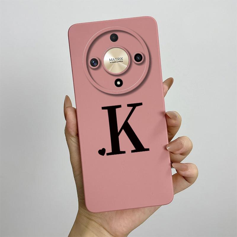 For Honor Magic5 Lite Case Magic 6 Lite Cute Couple Letters Cover Soft TPU Phone Case For Honor Magic6 Lite Magic 5 Lite Bumper