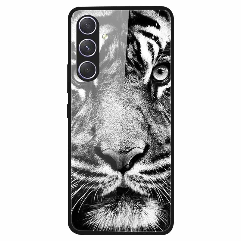 Tempered Glass Case For Samsung Galaxy A34 / A54 5G Cover Hard Shockproof Cases for Samsung A54 Funda Coque for GalaxyA54 case