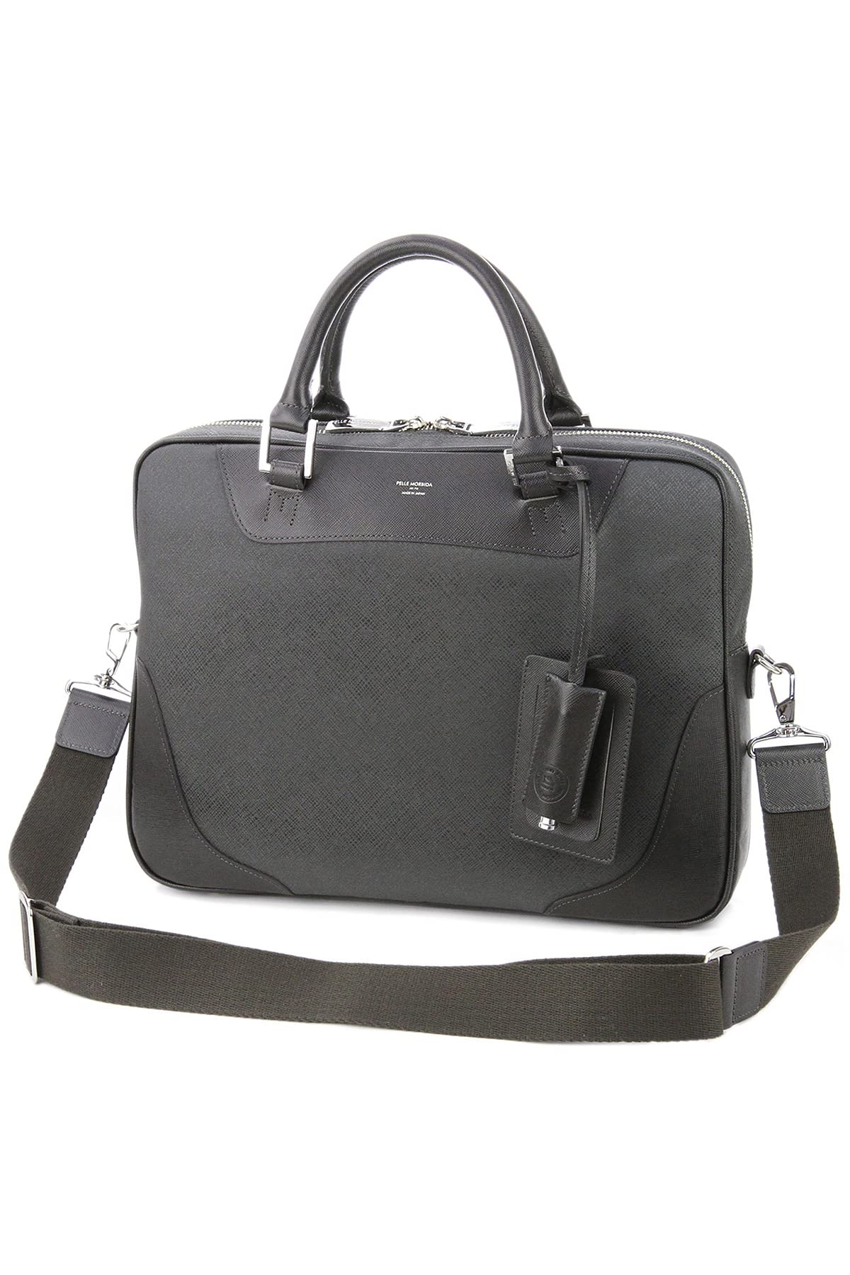 

Ділова сумка-портфель Capitano Limonta Charcoal Grey x Charcoal Grey [Pelle Morbida] Чоловіча PM-CA104-CGCG