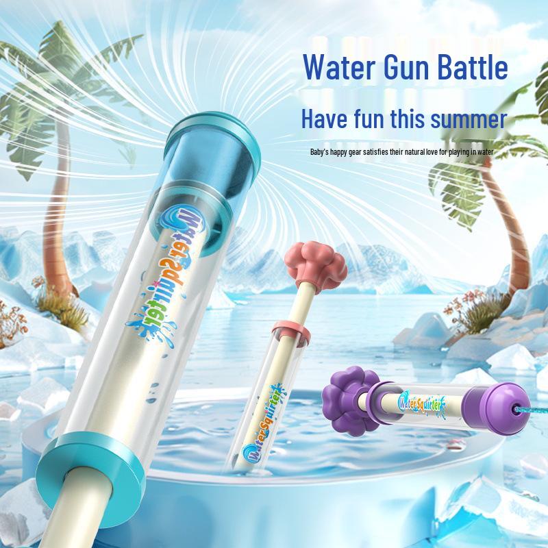 Spot Cross-border Pull-out Fireworks Water Gun for Summer Water Play and Beach Fun