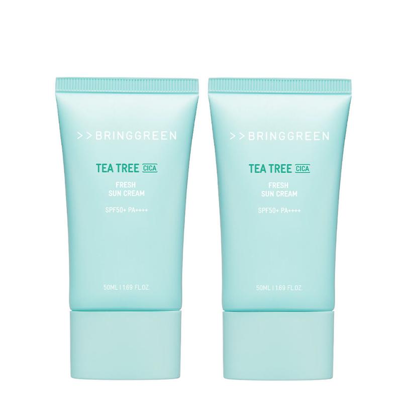 Tea Tree Cica Fresh Sun Cream 50+ PA++++ Value Set (2 pack)