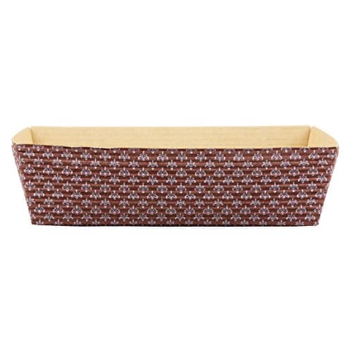 PEARL METAL EE Sweets Paper Pound Cake Pan, 16cm, Pack of 5 [Made In Japan] D-4608