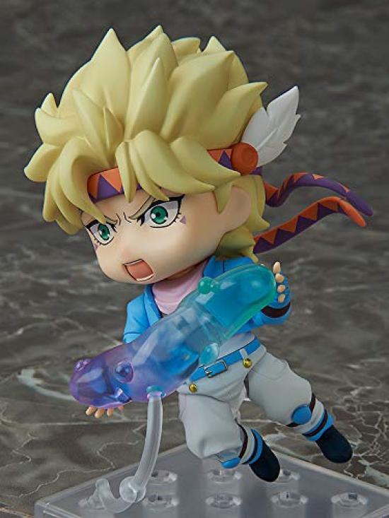 Medicos Nendoroid TV Anime Bizarre Caesar Zeppeli ABS PVC Painted Movable Figure "JoJo's Adventure" A. Non-scale &