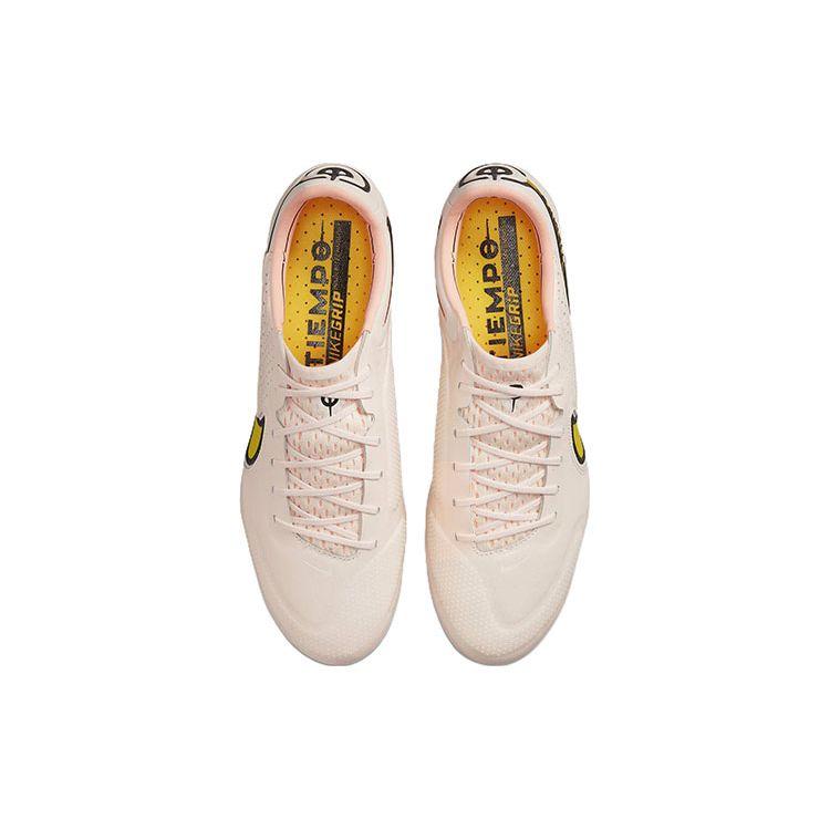 Nike Tiempo Legend 9 Elite FG Guava Ice Yellow Strike Unisex Sneakers Pink Sunset-Glow CZ8482-800