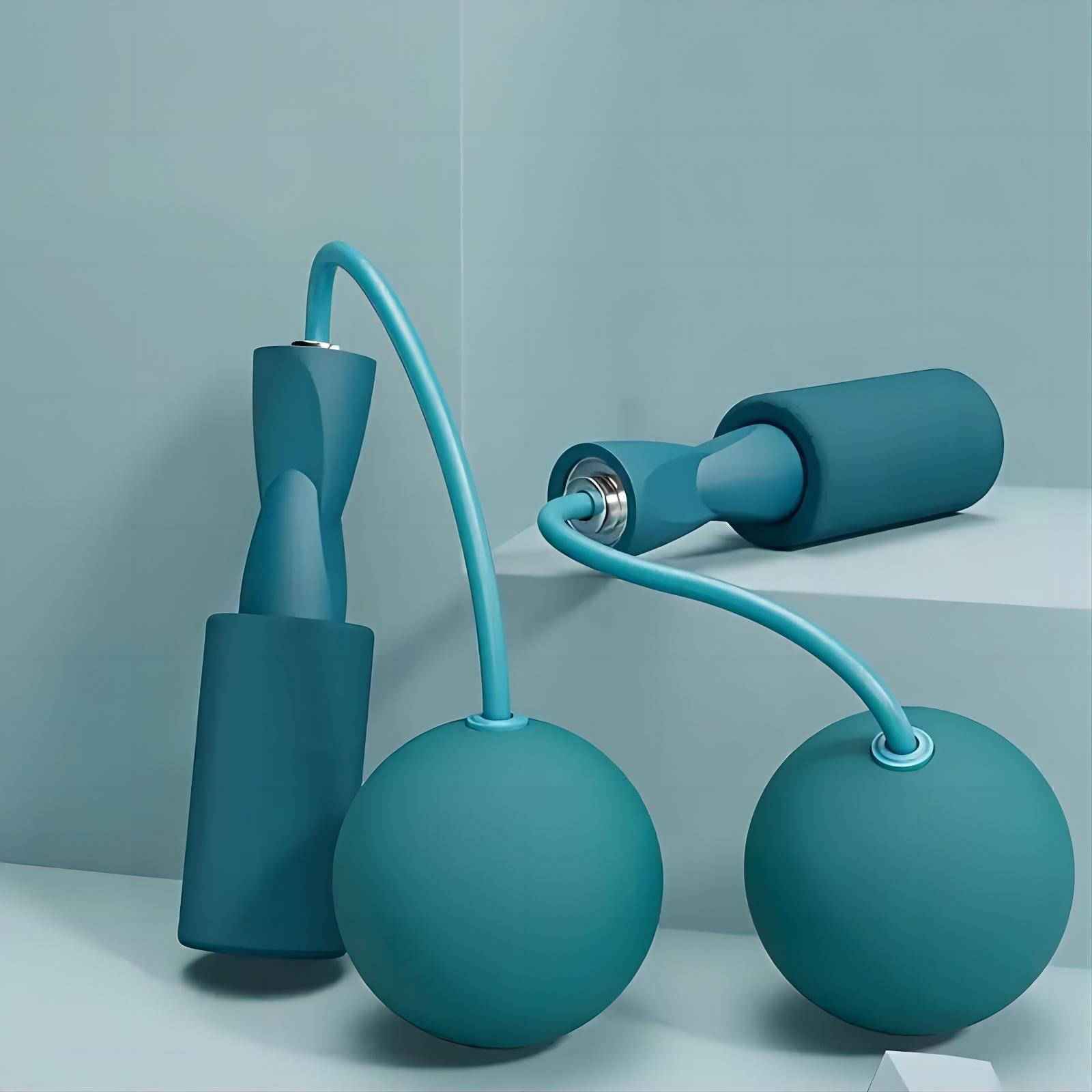 

Беспроводная скакалка с тяжелыми шариками для занятий спортом, фитнесом, тренировками, быстрая скорость, регулируемая скакалка для домашнего тренажерного зала