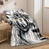 A Juventus logo with a bull silhouette on a textured, abstract background. for all seasons blanket lunch break throw gift