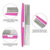 Pet Supplies Dog Cat Pin Comb Stainless Steel Double Tooth Row Comb Pet Open Knot Comb  Pet