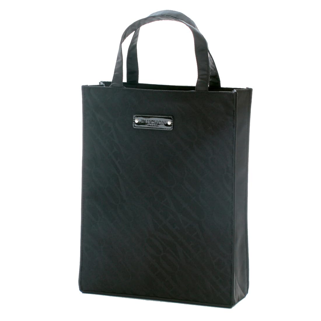

Magazine Tote Bag A4 Size Fits Tote Bag [FAUCHON] (Zipper/Bottom Panel/Inner Pocket) Women s (Black) 000410-0002-02 чорний