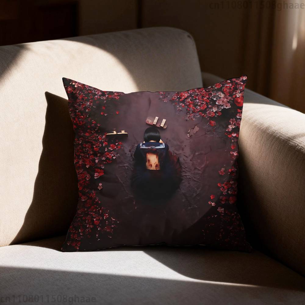 Game SSilent Hill Pillow Case Pillow Case Living Room Sofa Cushion Cover Suitable For Home Bedroom Room Decoration