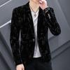Men Young Slim Small Suit Single West Jacket Outside Spring Autumn Comfortable Coat