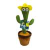 Creative Dancing Plush Toy Cactus Cultivate Interest Funny Singing Dancing Cactus Plush Toys    