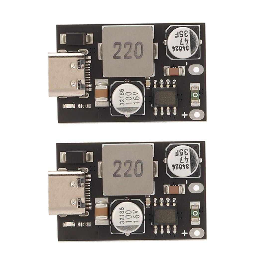 2 Stück Lademodul TYP C QC3.0 PD3.0 für Huawei SCP FCP PCB QC2.0 Leistungslademodul