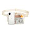 Stadium-Approved Transparent TPU Waist Bag - Waterproof with Adjustable Belt