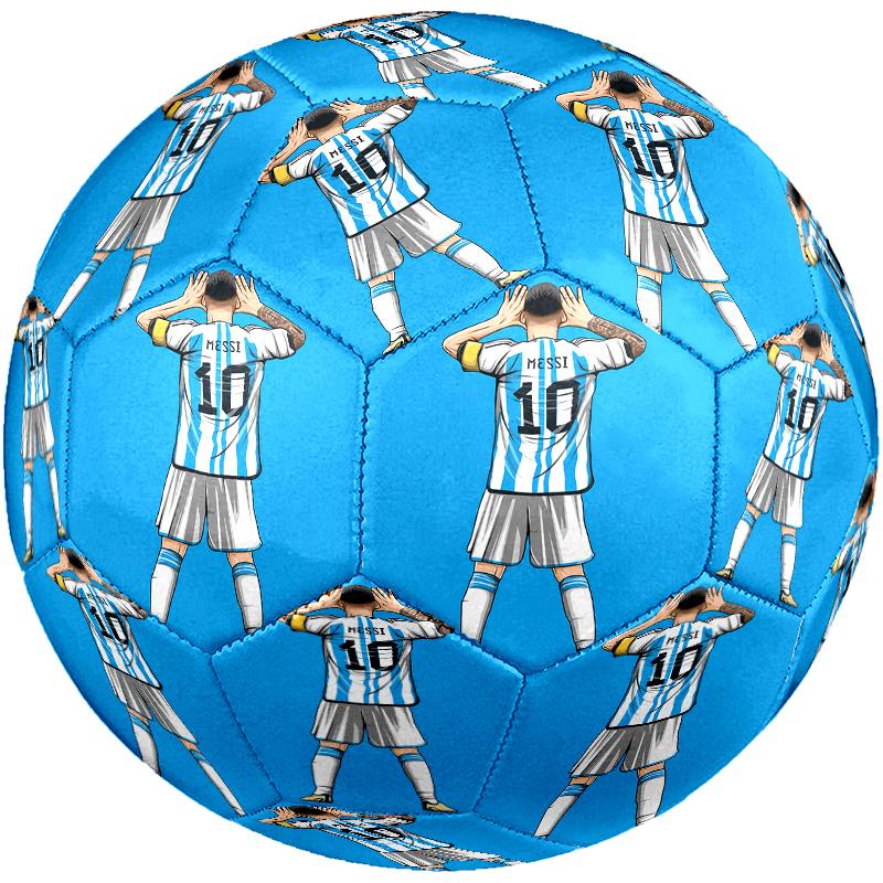 1pc FIFA World Cup Theme Size 5 Soccer Ball, Standard Sport Football Firm Stitching for Training And Match, Gentle On the Feet