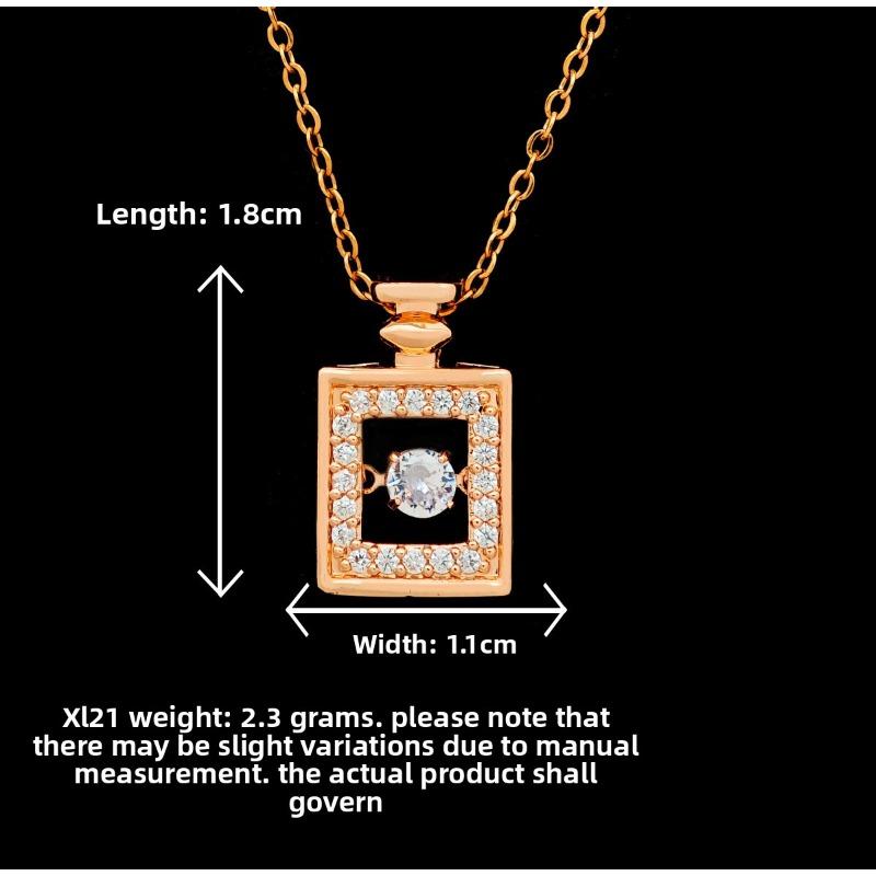 Heart-shaped Titanium Steel Necklace for Women, A Necklace That Symbolizes Love and Elegance, Suitable for The Collarbone. Necklace Accessory.