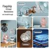 Portable USB Rechargeable Clip-On Fan - Silent, Compact, and Versatile for Strollers and Outdoor Use