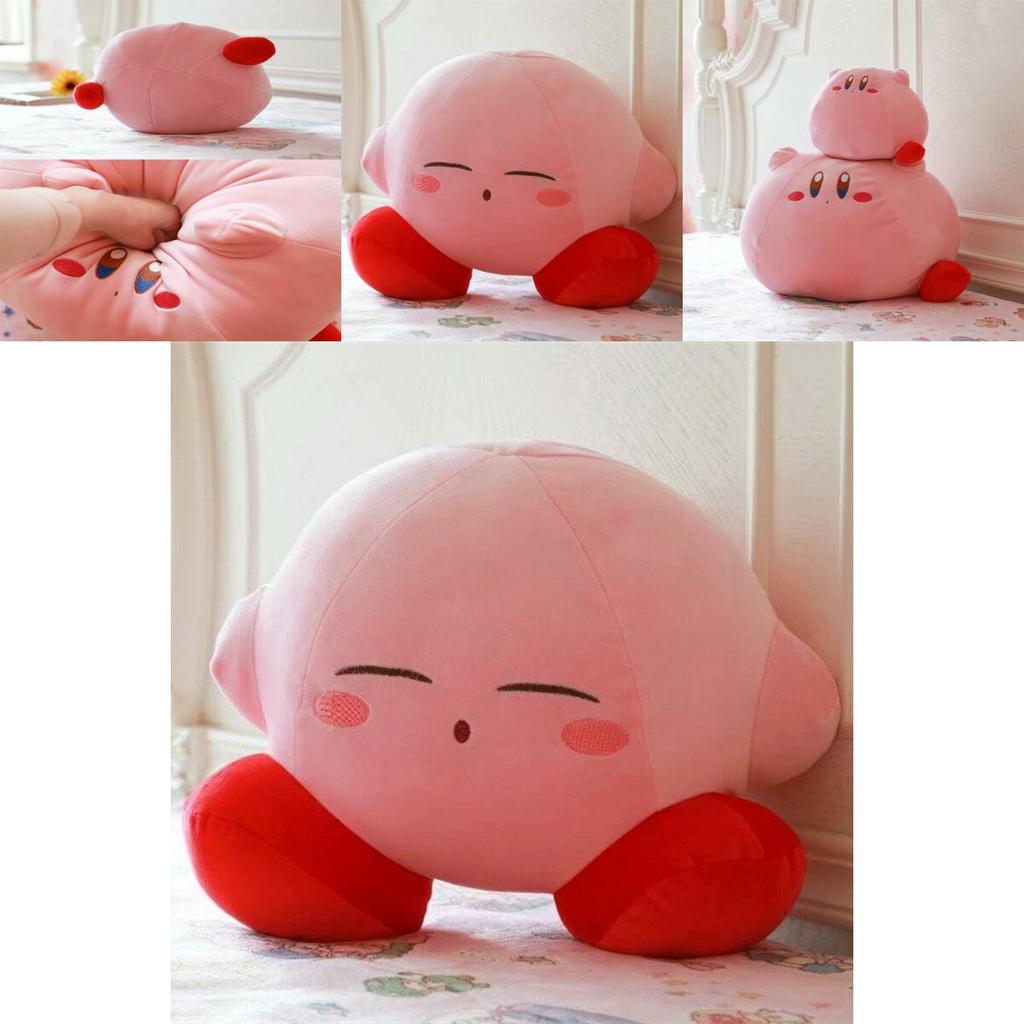Adorable Kirby Adventure Large Plush Doll Perfect For Kids Gift And Home Decor