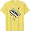 80s 90s Retro Party Costume Nostalgia Cassette TShirt Graphic Tee Unisex Casual Cotton TShirt
