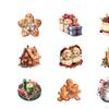 50x Christmas Sticker Decal PVC Wallpaper Holiday Waterproof Multifunctional Decoration