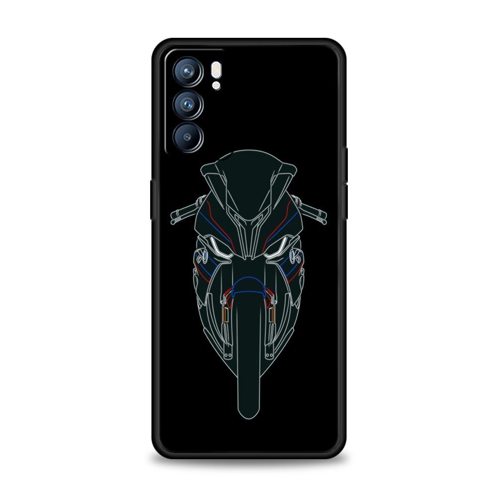 Moto Cross Motorcycle Phone Case For OPPO Find X5 A54 A53 A52 A9 2020 A15 A95 A76 A74 A12 Reno7 SE Reno6 Pro Plus 5G Cover