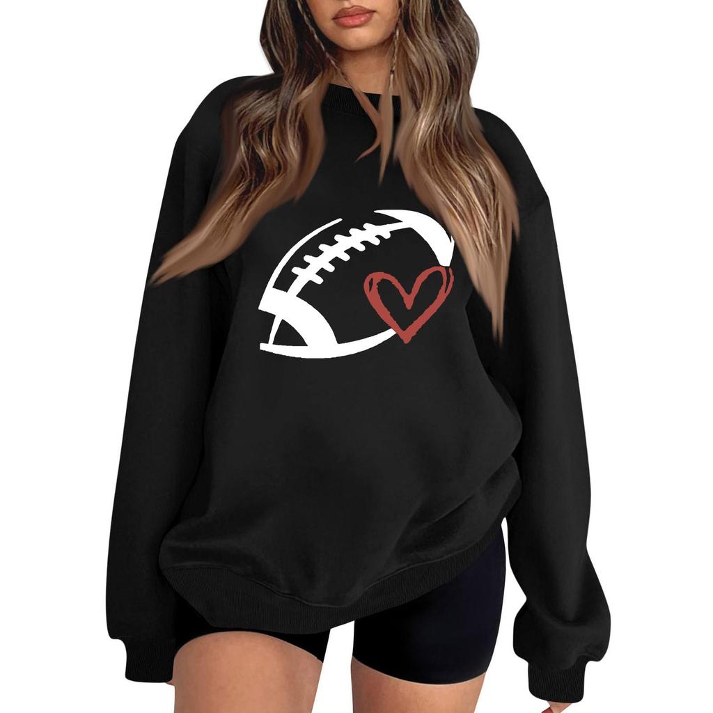Unisex Lightweight Long Sleeve Neck Pullover with Fashion Print for Casual Daily Wear