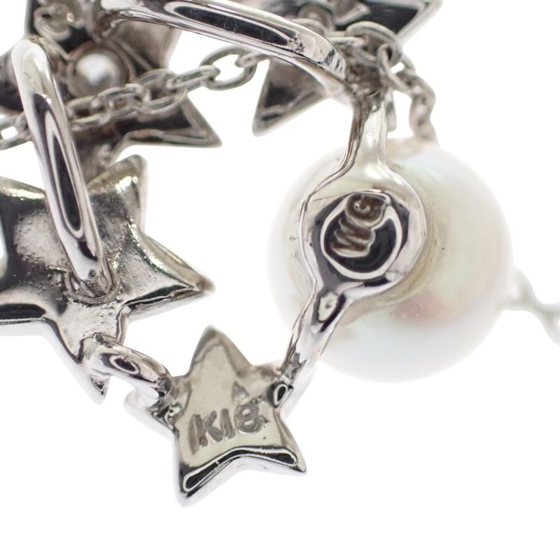TASAKI Necklace K18 White gold/Akoya Pearl Women