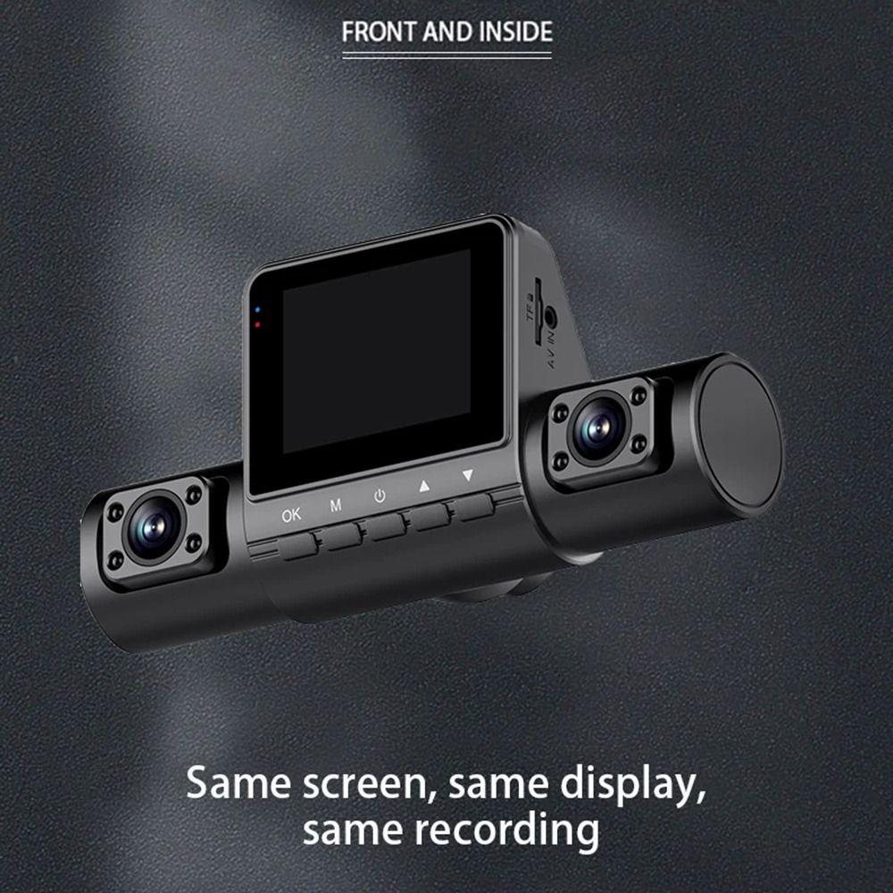 64GB Card Four-Channel Dash Cam Quad-record 24H Parking Monitor Vehicle