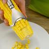 Stainless Steel Corn Peeler, Corn Cob Stripper Tool, Corn Thresher, Removes Corn Kernels from the Cob In Seconds, Kitchen Gadget
