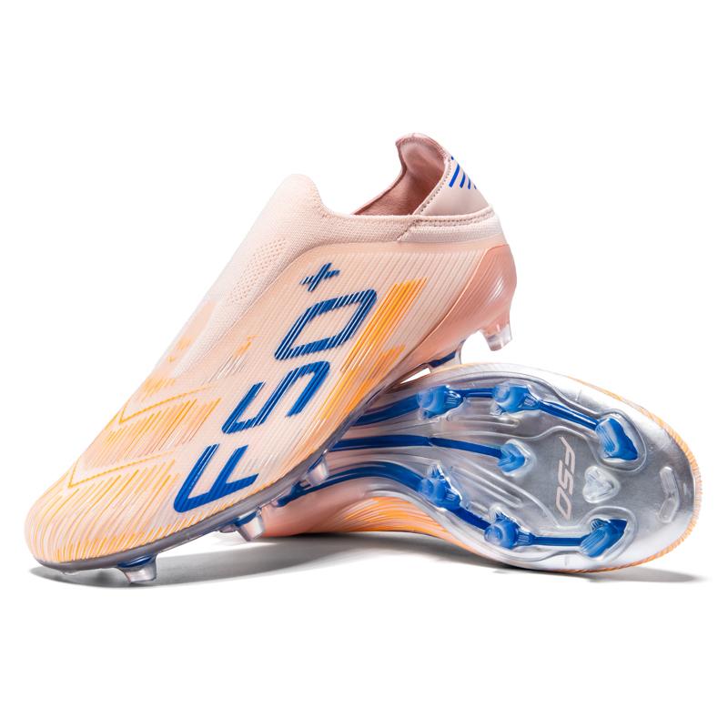 F50Pro Calzature da Calcio Senza Lacci da Uomo Ragazzi Allenamento Antiscivolo Turf Tacchetti da Calcio TF/FG Scarpe da Calcio Chuteira Campo per Uomo 35-45