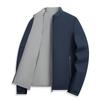 Middle-aged stand-up collar jacket top