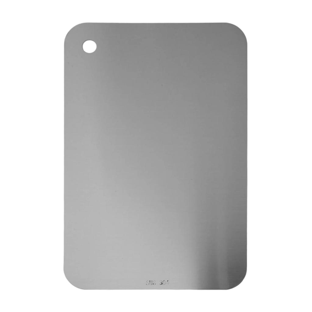 Stainless Steel Cutting Boards Set for Kitchen Dual Sided Design for Fruits Vegetables and Meats Easy To Clean Space Saving