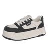Leather Thick-soled Heightening Little White Shoes Women's 2025 New Autumn Versatile Women's Shoes Popular Casual Sports Board Shoes