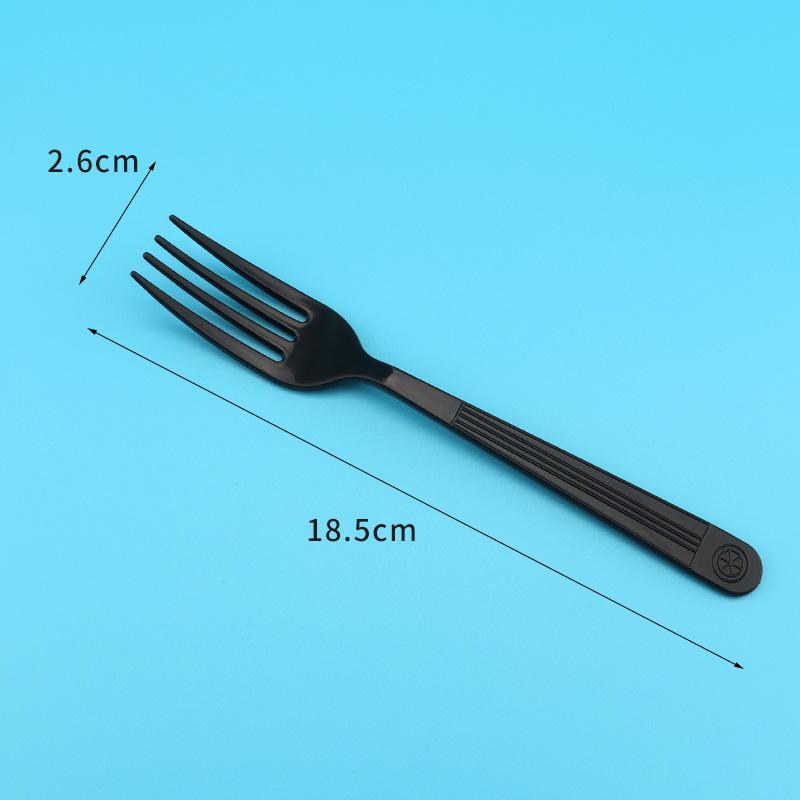 Individually Wrapped Disposable Cutlery Set: Spoon, Knife, Fork for Western Meals and Fast Food