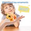 3D Printed Simulated Eyes Cute Ornaments Hip Joint  Animal Toy Gift