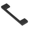 Black Door Handle Zinc Alloy Hardware Pull for Cabinet Door Wardrobe Furniture Home126mm