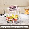 1PC Multi-layer Empty Mesh Portable Storage Basket Fruit Basket Kitchen Living Room Dry Fruit Snacks Storage Rack