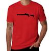 Benelli M4 Super 90 Ts Semiautomatic Shotgun Pump Action Shotgun Pumpgun Detailed Vector Illustration Realistic Silho Tshirt