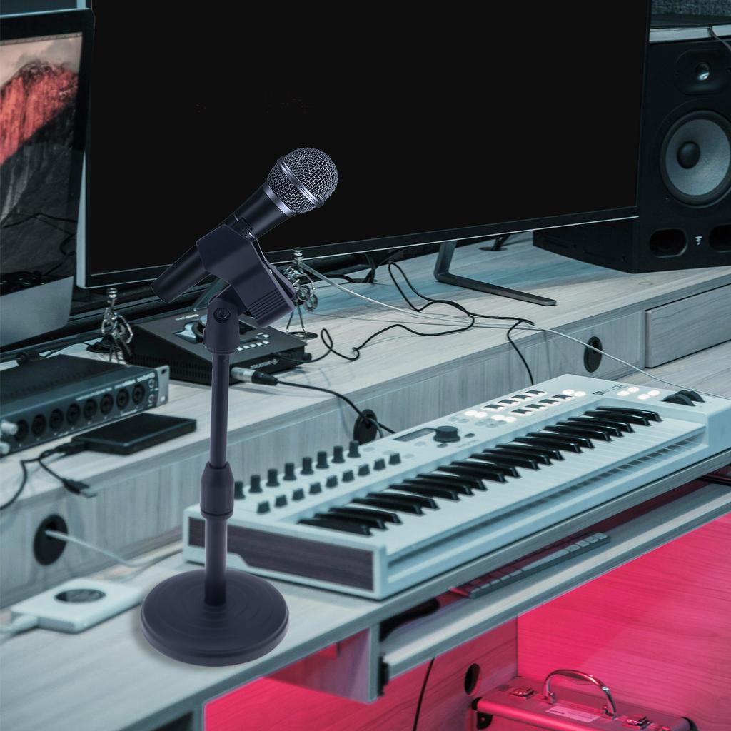 Adjustable Desktop Support Stand Universal Desktop Sound Device Holding Bracket For Daily Placement Use