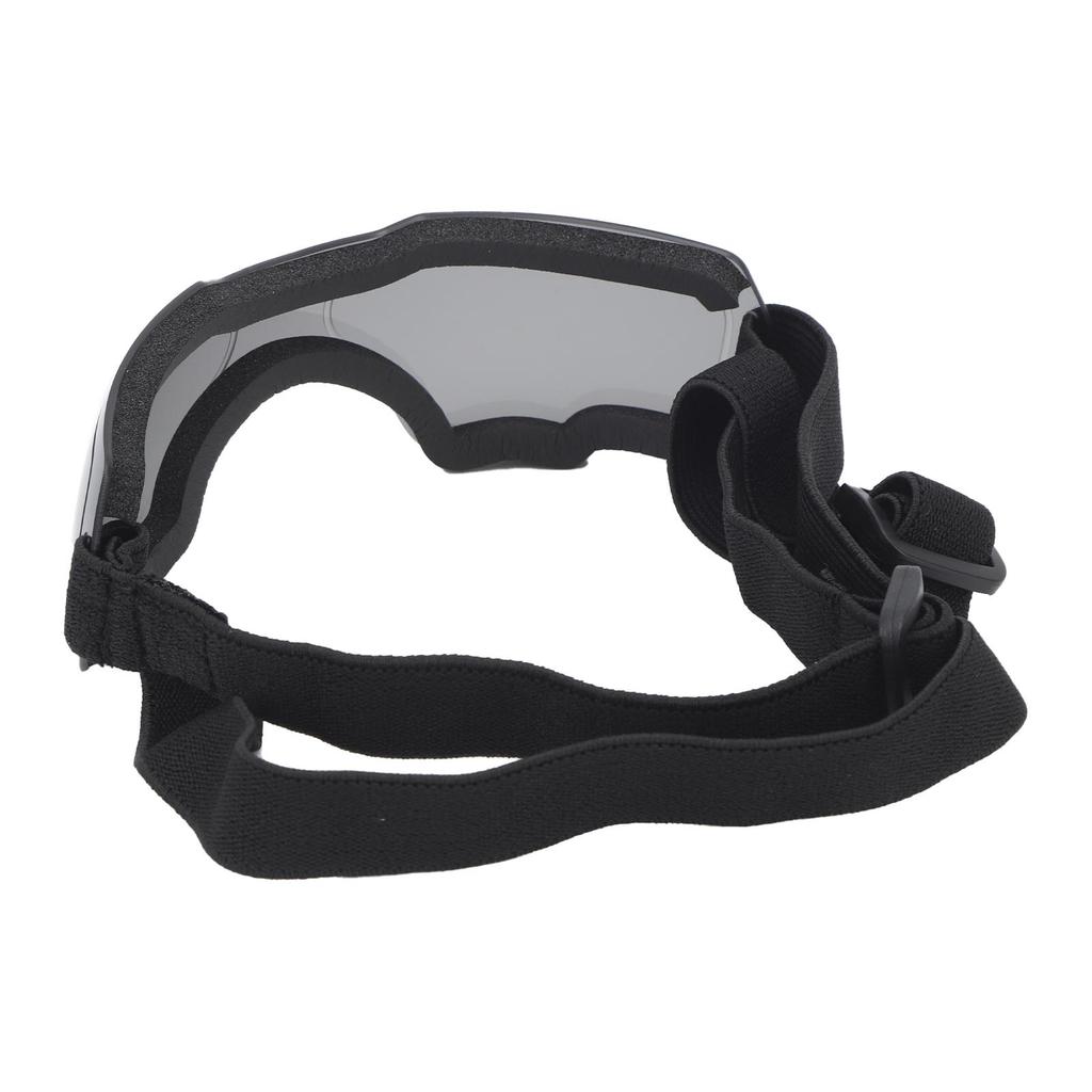 Dog Goggles Windproof UV Protection Dog Sunglasses for Medium Large Dog Outdoor Walking Black
