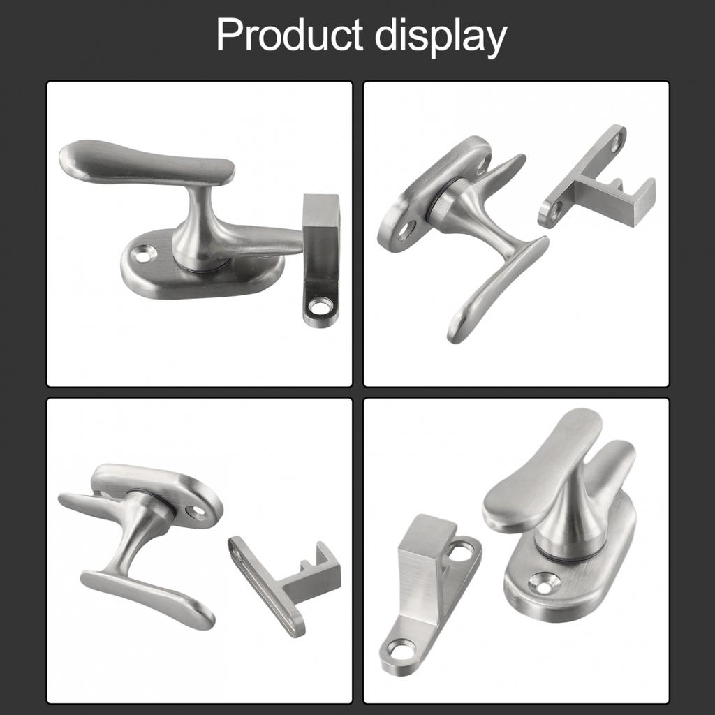 Bathroom Door Lock Latch Stainless Steel Door Bolts Wood Casement Latch