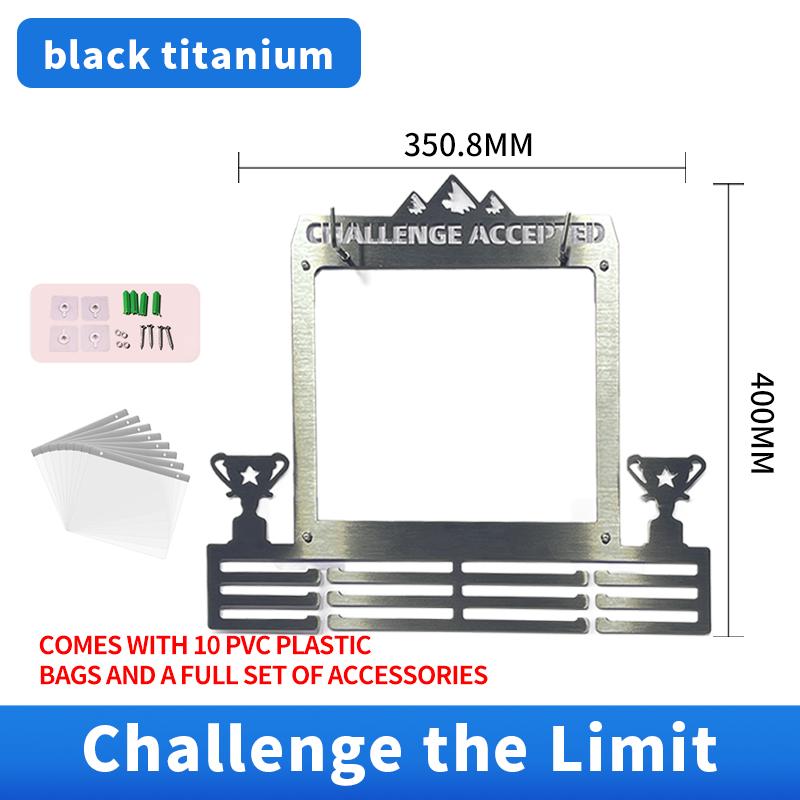 Factory Direct Custom Large Wall Hanger Metal Medal Display Rack for Bulk Medals & Awards Storage