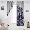 Nautical Theme Octopus Sea Monster Blackout Curtains For Living Room Bedroom Window Treatment Blinds Drapes Kitchen Curtains