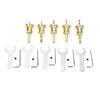 5Pcs 14in Hex Shank Countersink Drill Bit Set High Speed Steel 2.8 To 4mm Adjustable Drill Bit Set