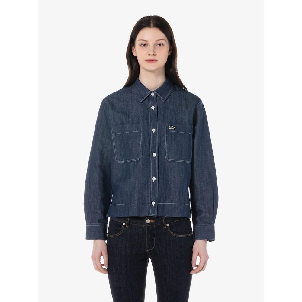 

LacoSte Женская свободная верхняя рубашка Cf191e 54g 166 q2nCf191e 54g166 034