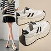 Ins Korean Version of Forrest Gump Women's Shoes 2025 Spring New Internet Celebrity Student Sports Shoes Heightening Street Casual Shoes BN002