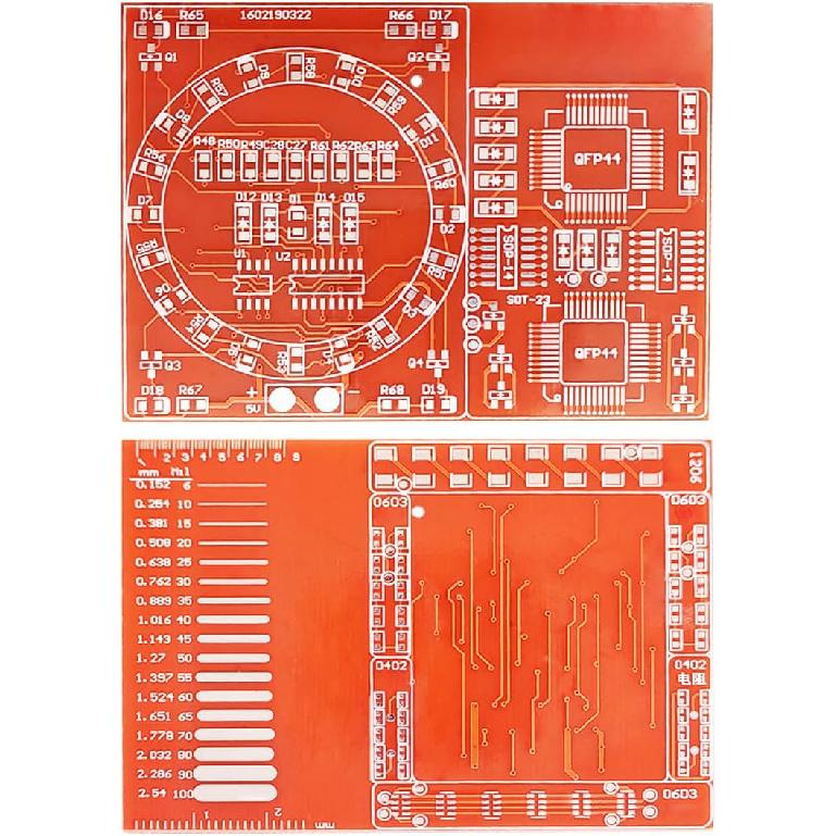 

Gikfun DIY SMD SMT Welding Practice Soldering Skill Training Board NE555 CD4017 Water Flowing Led DIY Kit EK1885